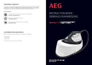 Manual AEG ST6-1-6DB Delicate 6000 Ferro