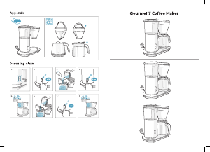 Manuál AEG CM7-1-4MTM Gourmet 7 Kávovar