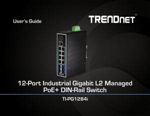 Handleiding TRENDnet TI-PG1284i Switch