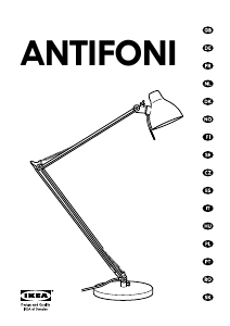 Manuale IKEA ANTIFONI Lampada