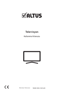 Kullanım kılavuzu Altus AL40L 4950 4B LED televizyon