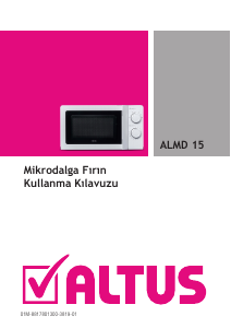 Kullanım kılavuzu Altus ALMD 15 Mikrodalga