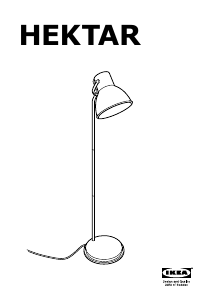 Manuale IKEA HEKTAR Lampada