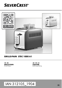 Bedienungsanleitung SilverCrest IAN 312105 Toaster