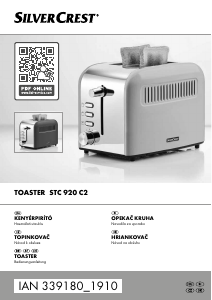 Bedienungsanleitung SilverCrest STC 920 C2 Toaster