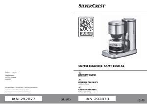 Instrukcja SilverCrest IAN 292873 Ekspres do kawy