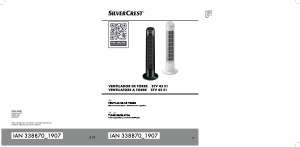 Bedienungsanleitung SilverCrest IAN 338870 Ventilator