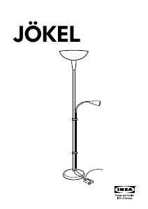 Manuale IKEA JOKEL Lampada