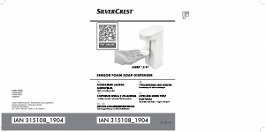 Instrukcja SilverCrest IAN 315108 Dozownik do mydła