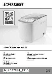 Manual de uso SilverCrest SBB 850 F2 Máquina de hacer pan