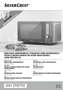 Manual SilverCrest IAN 298700 Microwave