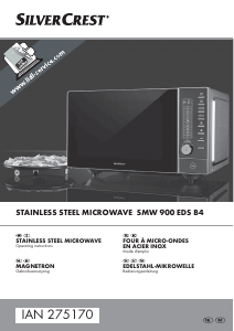 Manual SilverCrest SMW 900 EDS B4 Microwave