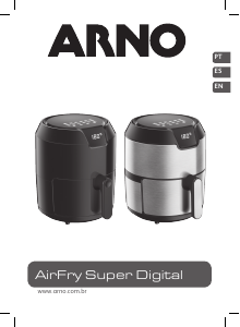 Manual de uso Arno EY4018B2 Airfry Super Digital Freidora