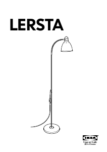 Brugsanvisning IKEA LERSTA Lampe