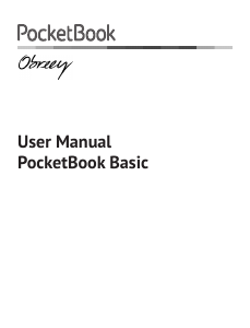 Manual PocketBook Basic E-Reader