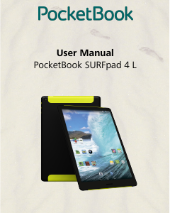 Manual PocketBook SURFpad 4 L Tablet