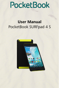 Manual PocketBook SURFpad 4 S Tablet