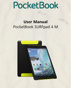 Manual PocketBook SURFpad 4 M Tablet