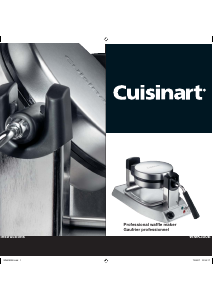 Mode d’emploi Cuisinart WMK300E Gaufrier