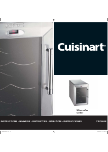 Handleiding Cuisinart CWC600E Wijnklimaatkast