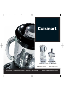 Manual Cuisinart BFP703CE Blender