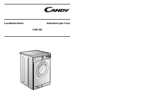 Manuale Candy CBD 80 PIT Lavatrice