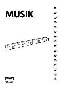 Manual IKEA MUSIK Candeeiro