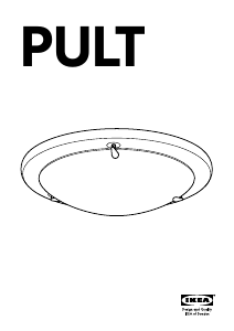 Manual IKEA PULT Lampă