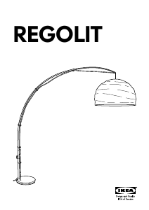 Manual IKEA REGOLIT Lampă