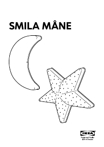 Manual de uso IKEA SMILA STJARNA Lámpara