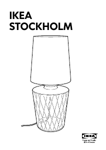 Használati útmutató IKEA STOCKHOLM (Desk) Lámpa