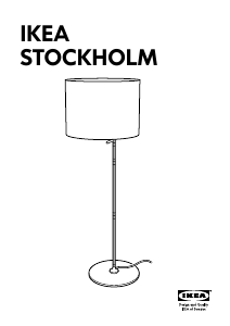 Εγχειρίδιο IKEA STOCKHOLM Λαμπτήρας