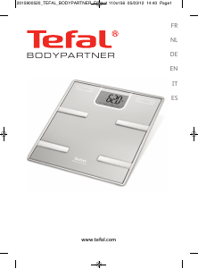 Manual Tefal BM6001BI BodyPartner Scale