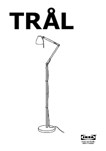 Manual IKEA TRAL Lampă