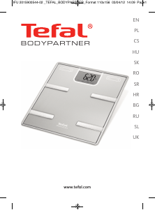 Manual Tefal BM6001V0 BodyPartner Scale