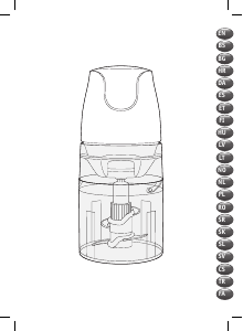 Bruksanvisning Tefal MB450B38 Minihakker