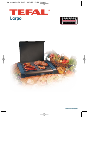 Manual Tefal CB600112 Largo Table Grill