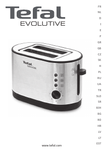 Manual Tefal TT390130 Evolutive Prăjitor de pâine
