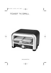 Használati útmutató Tefal TF801030 Toast n Grill Kemence