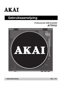 Handleiding Akai ATT01U Platenspeler