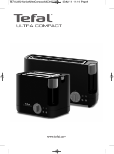 كتيب Tefal TL2108AU Ultra Compact محمصة كهربائية