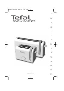 Наръчник Tefal TT225530 Тостер