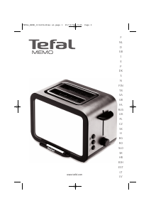 Priročnik Tefal TT400131 Memo Opekač