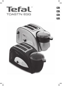 Kullanım kılavuzu Tefal TT550050 Toast n Egg Ekmek kızartma makinesi