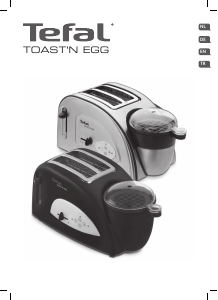 Kullanım kılavuzu Tefal TT550060 Toast n Egg Ekmek kızartma makinesi