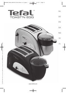 Käyttöohje Tefal TT550170 Toast n Egg Paahdin