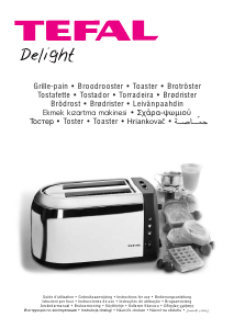 Kullanım kılavuzu Tefal TT812131 Delight Ekmek kızartma makinesi