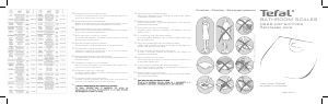Kullanım kılavuzu Tefal PP1201V0 Banyo tartısı
