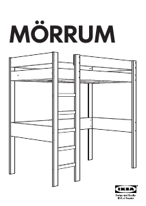 Посібник IKEA MORRUM Ліжко-горище