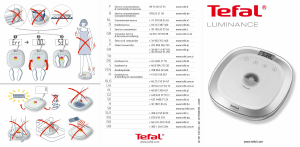 Посібник Tefal PP8043B9 Luminance Ваги